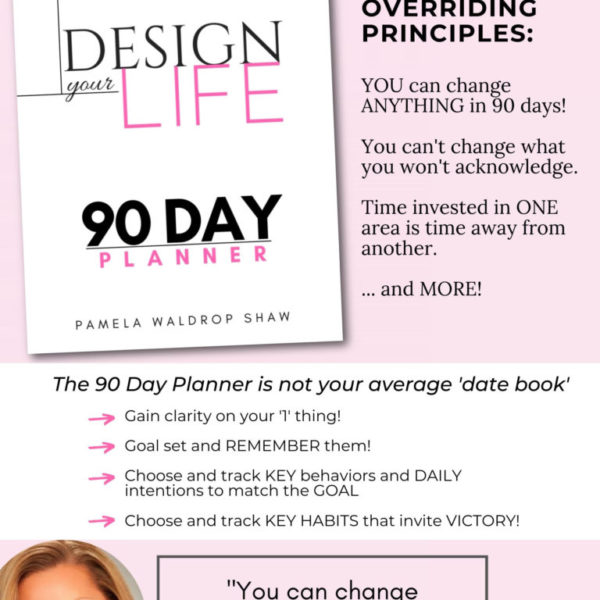 Design Your Life 90 Day Planner